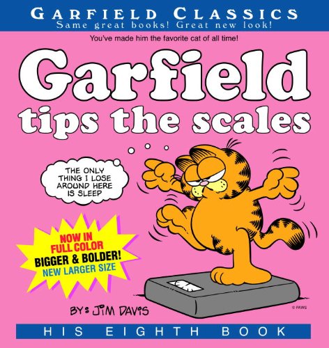 Garfield Tips The Scales (Turtleback School & Library Binding Edition) (Garfield Classics (Pb)) by Jim Davis
