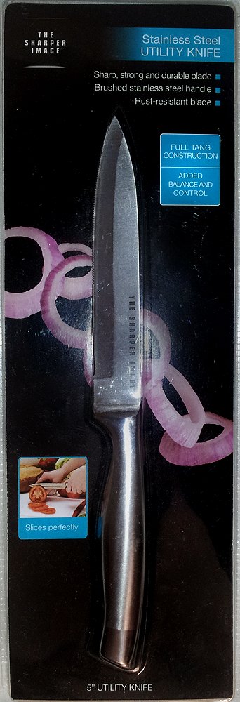 

The Sharper Image 5 inch Stainless Steel Utility Knife