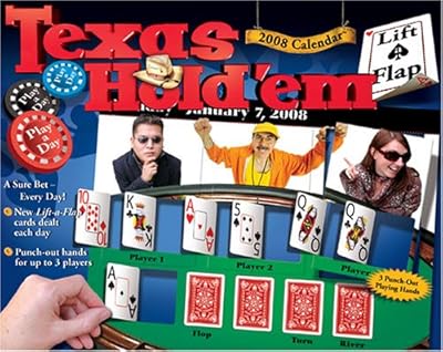 Texas Hold em 2008 Lift-a-flap Calendar
