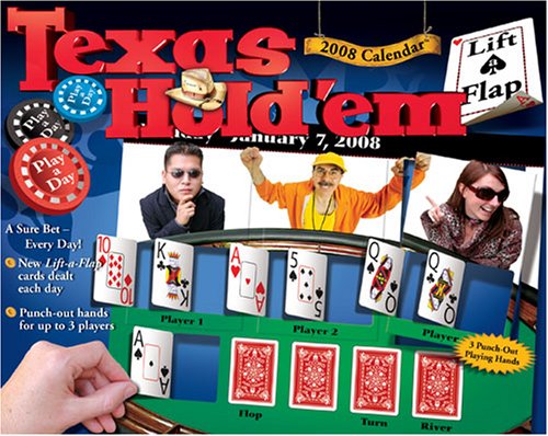 Texas Hold em 2008 Lift-a-flap Calendar by Accord Publishing