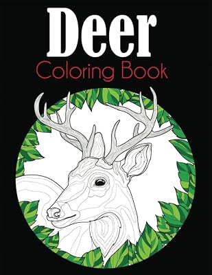 Deer Coloring Book