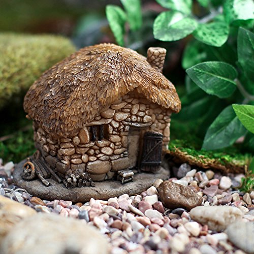 Algopix Similar Product 14 - Fairy Garden Gnome Home with Resin