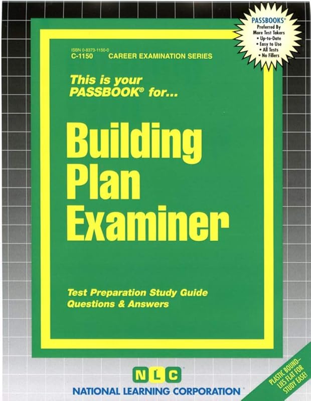 Building Plan Examiner(Passbooks) (Career Examination Series) by National Learning Corporation