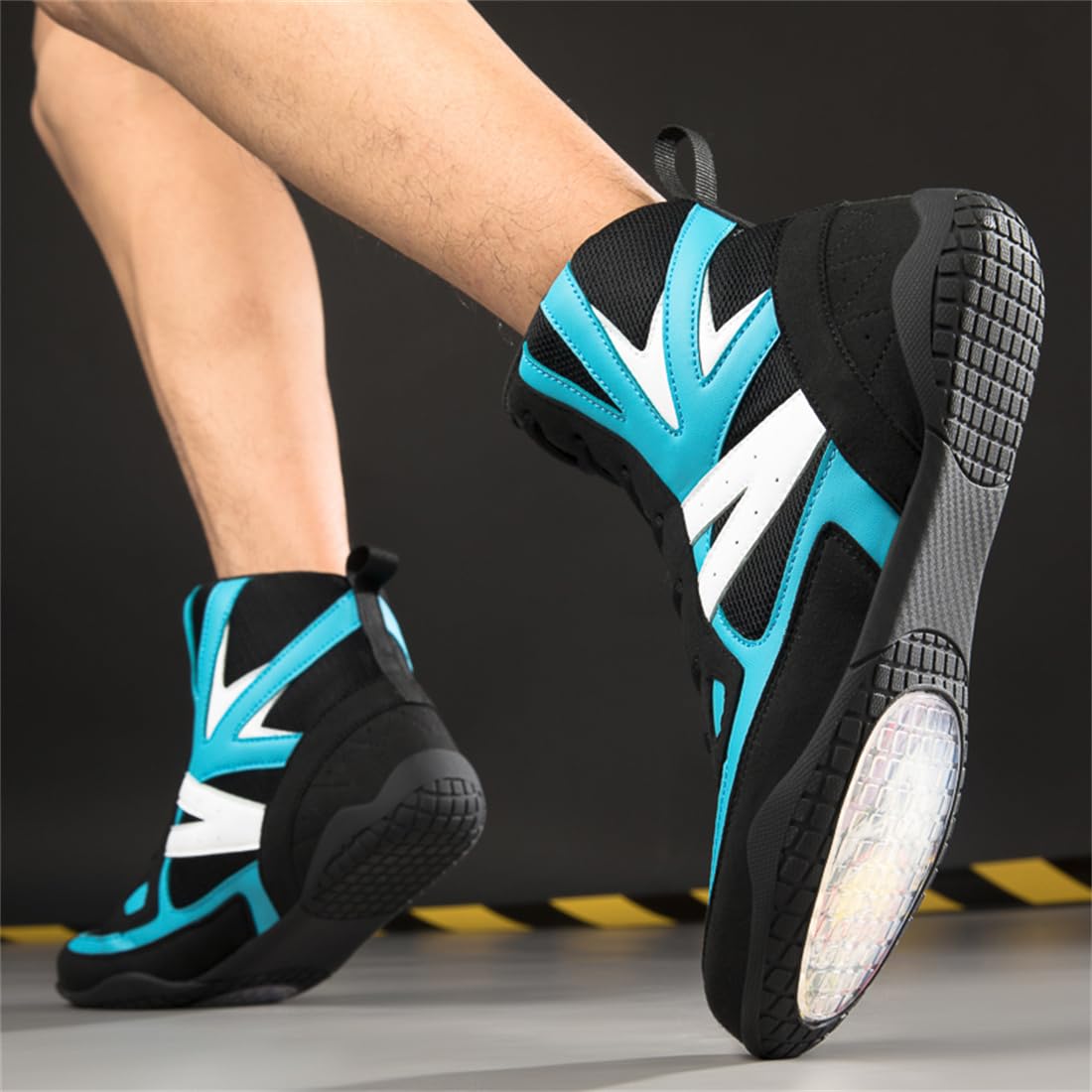 Women Men Wrestling Sneakers, Teenagers Unisex Boxing Shoes Lightweight Breathable Bodybuilding Athletic Fitness Shoes Big Size_vogvips.com