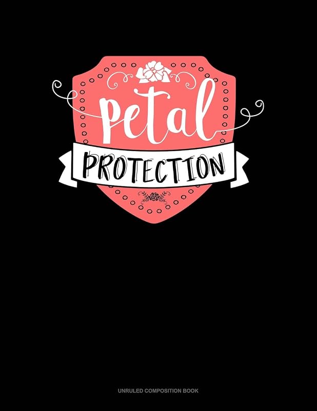 Petal Protection: Unruled Composition Book by Jeryx Publishing