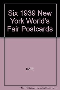 Six 1939 New York World's Fair Postcards