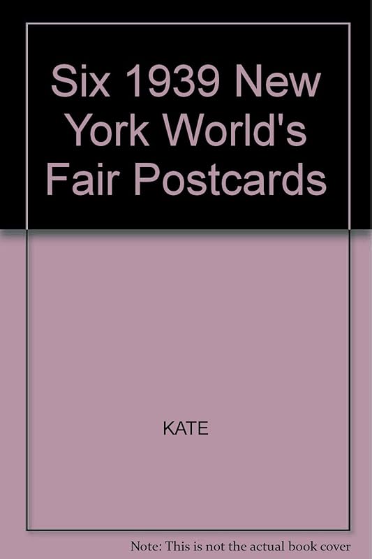 Six 1939 New York World's Fair Postcards by Maggie Kate