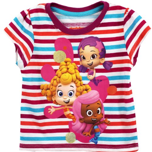 Bubble Guppies Toddler White T-Shirt 7B7749