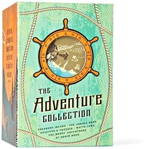 The Adventure Collection: Treasure Island, The Jungle Book, Gulliver's Travels, White Fang, The Merry Adventures of Robin Hood