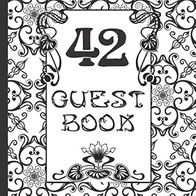 42 Guest Book: Includes Gift Tracker and Picture Pages to Create a Lasting Keepsake to Treasure Forever