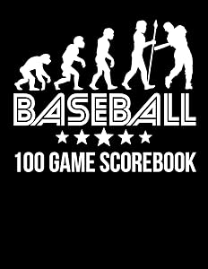 Baseball: 100 Game Scorebook (8.5x11) by Michael Querns