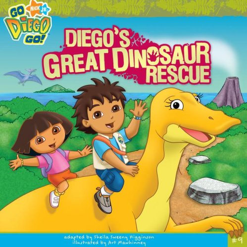 Diego's Great Dinosaur Rescue (Go Diego Go (8x8)) by Sheila Sweeny Higginson