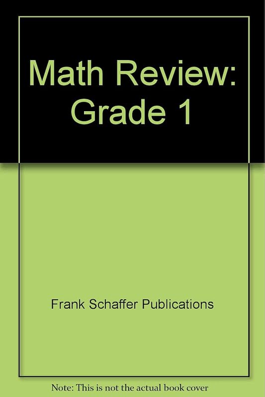 Math Review: Grade 1 by Frank Schaffer Publications
