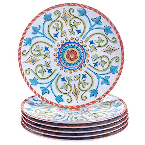 Certified International Corp Tuscany Salad/Dessert Plates, 9