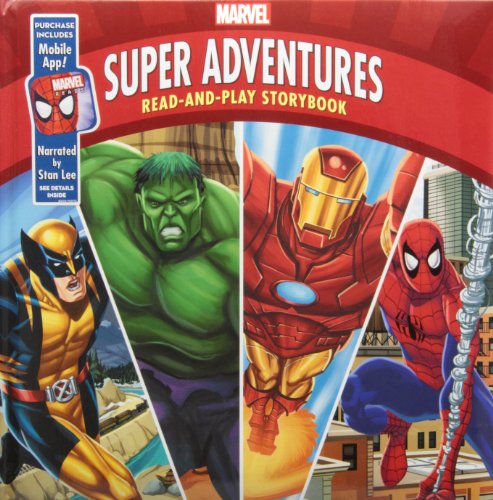Marvel Super Adventures: Read-and-Play Storybook: Purchase Includes Mobile App for iPhone and iPad! Narrated by Stan Lee by Disney Book Group 
			
			
		
		
		
       	 
       		
       			(Author, Illustrator)