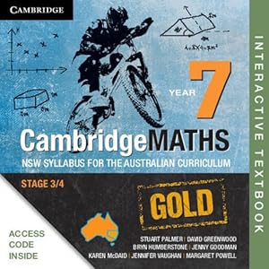 CambridgeMATHS GOLD NSW Syllabus for the Australian Curriculum Year 7 Digital Card by Stuart Palmer