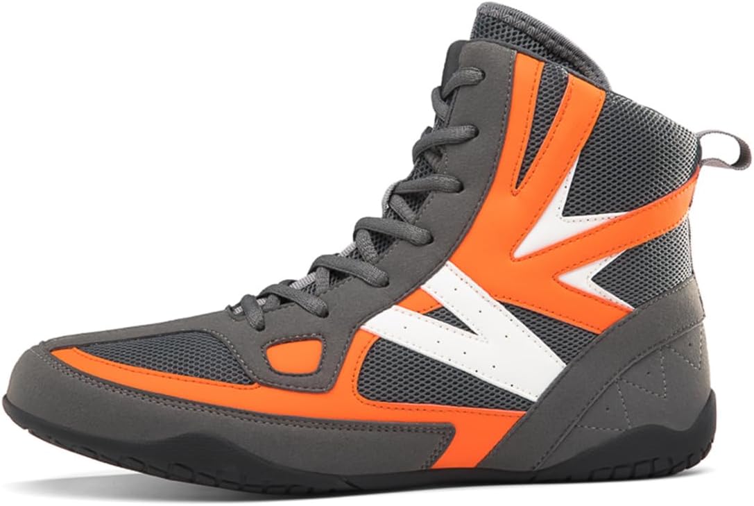 Women Men Wrestling Sneakers, Teenagers Unisex Boxing Shoes Lightweight Breathable Bodybuilding Athletic Fitness Shoes Big Size_vogvips.com