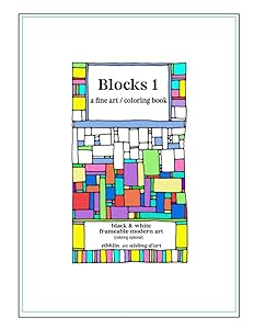 Blocks 1: a fine art coloring book by eibhlin