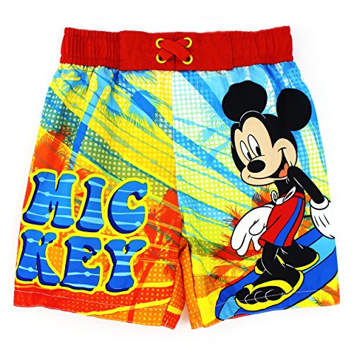 Disney Boys 2T-4T Mickey Mouse Swim Trunk