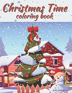 Christmas Time coloring book by Ms. Josephine's Papers