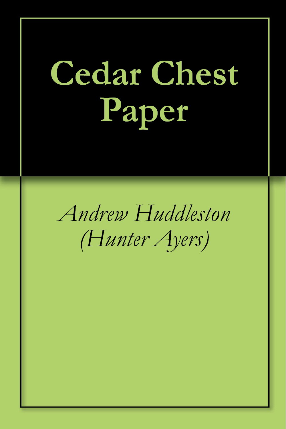 cedar chest paper