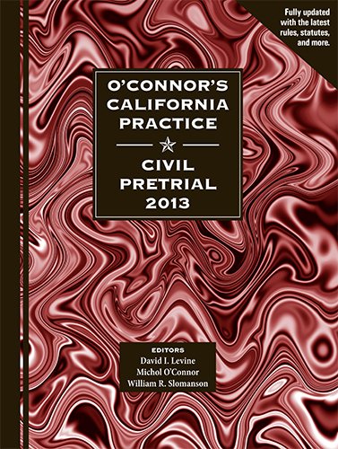 Algopix Similar Product 6 - OConnors California Practice Civil