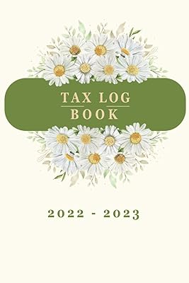 tax log book: 100 pages and the book size is 6 x 9 Simple Transaction Log Book