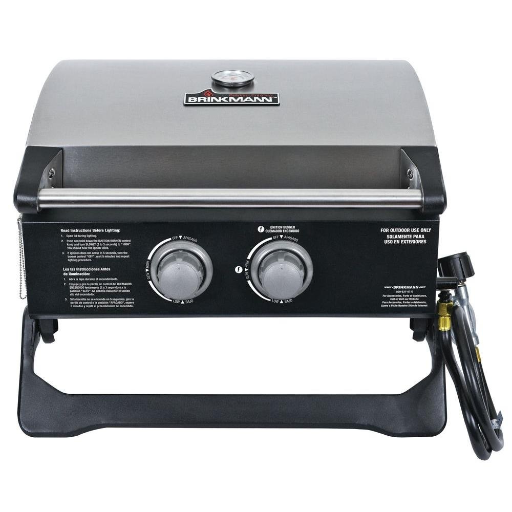 

2-Burner Tabletop Propane Gas Grill