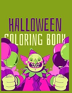 Halloween Coloring Book: Coloring Toy Gifts for Toddlers, Kids ,Children or Adult Relaxtion | Cute Easy and Relaxing Large Print Birthday Gifts