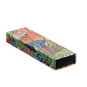 Paperblanks | Tropical Garden | Nature Montages | Pencil Case | Wrap Closure