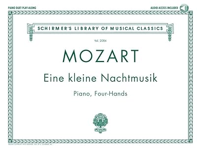 Mozart - Eine kleine Nachtmusik - Piano Duet Play-Along (Bk/Online Audio)