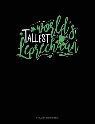 World's Tallest Leprechaun: 6 Columns Columnar Pad