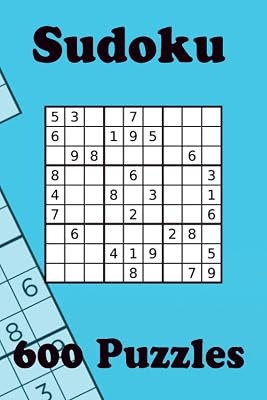 Sudoku Puzzle Book: 600 Sudoku Puzzles