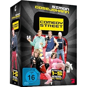 Comedy Street DVD Staffel 1 bis 5