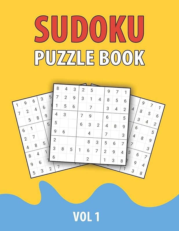 Sudoku Puzzle Book Vol 1: Perfect Sudoku Book For Teen, Easy To Hard Sudoku Challenging And Fun Puzzle by My Sweet Books