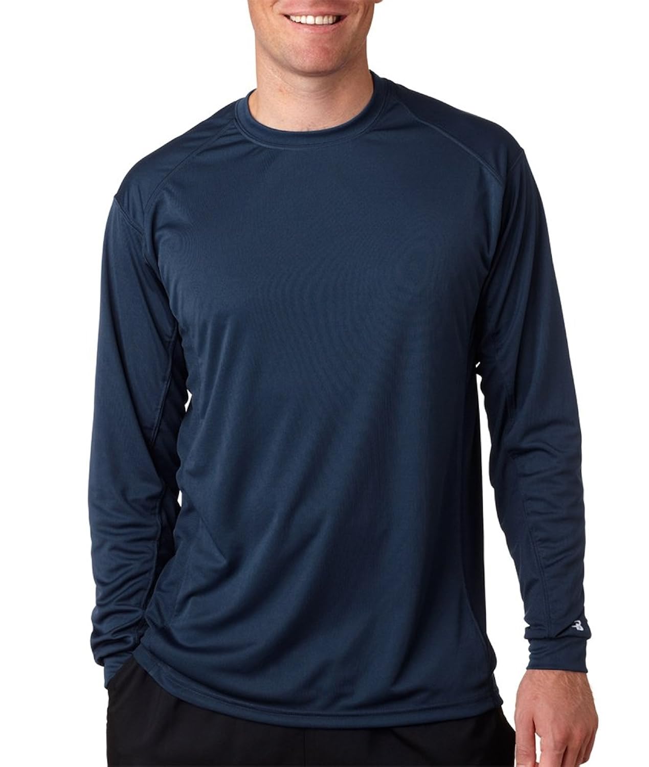 

Badger Adult BT5 Long-Sleeve Performance Tee - Navy - S