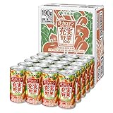 伊藤園 充実野菜 緑黄色野菜ミックス (缶) 190g×20本