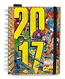 Agenda 2017 Vengadores Marvel banda elastica