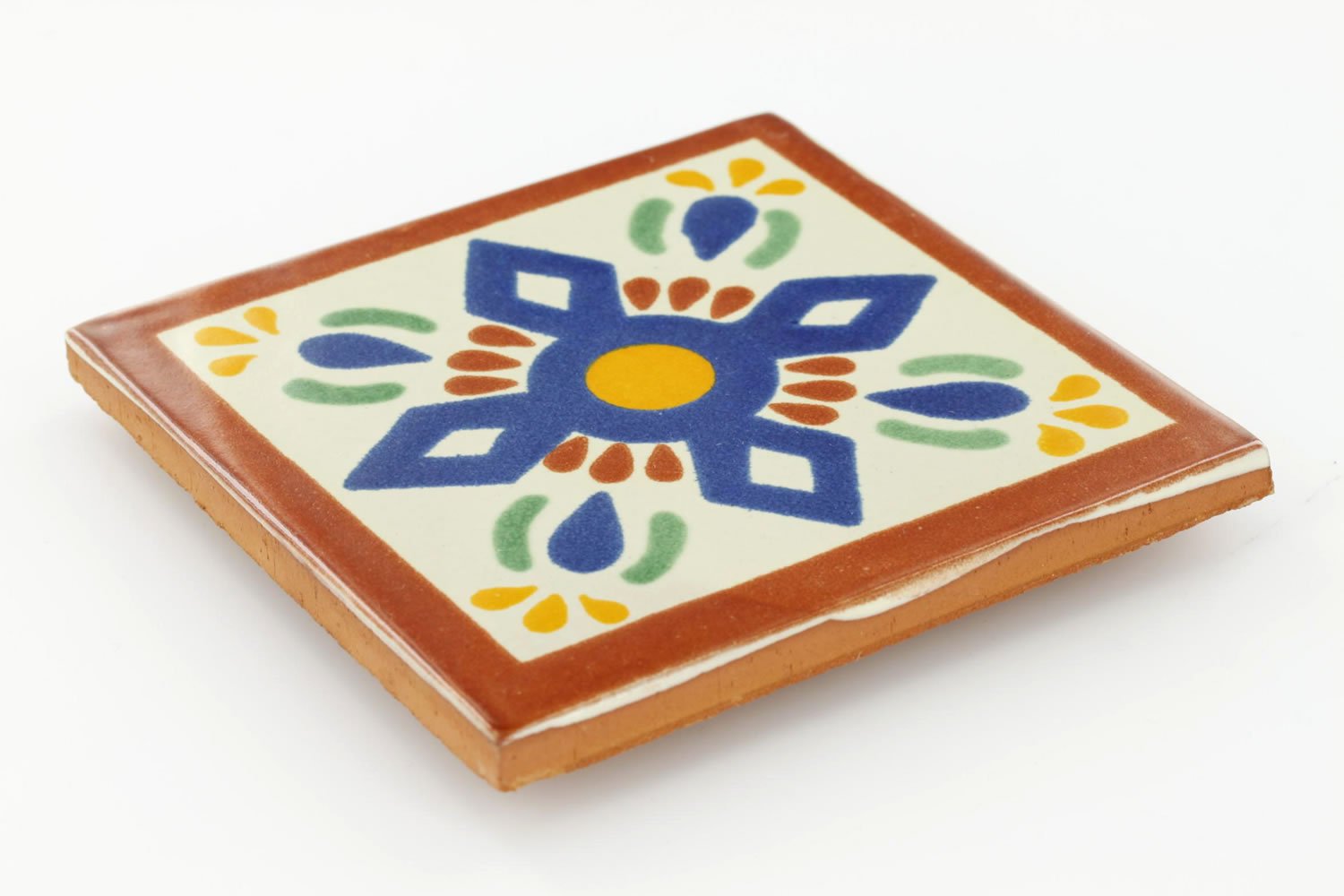 

4¼ x 4¼ San Angel - Talavera Mexican Ceramic Tile