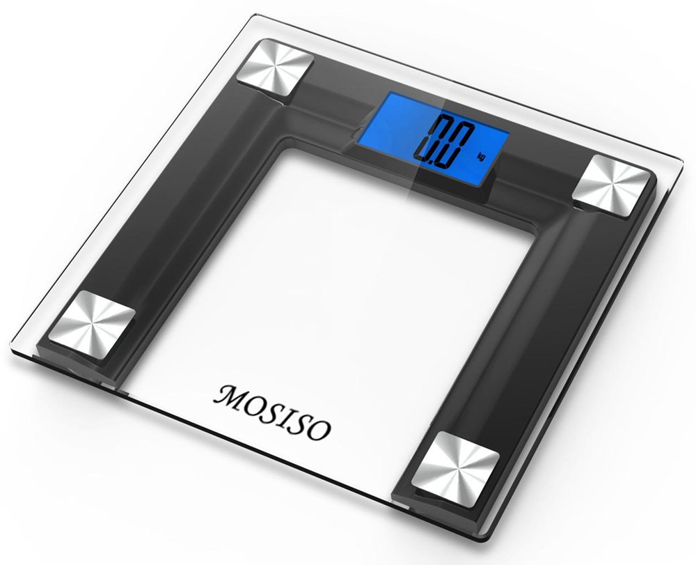 mosiso03 high accuracy digital bathroom scale with 4.
