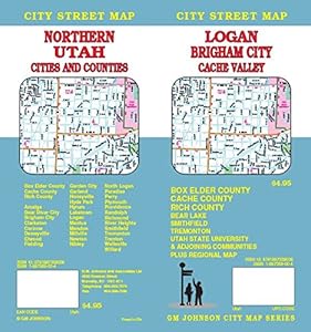 Logan / Brigham City / Northern Utah, UT Street Map by GM Johnson