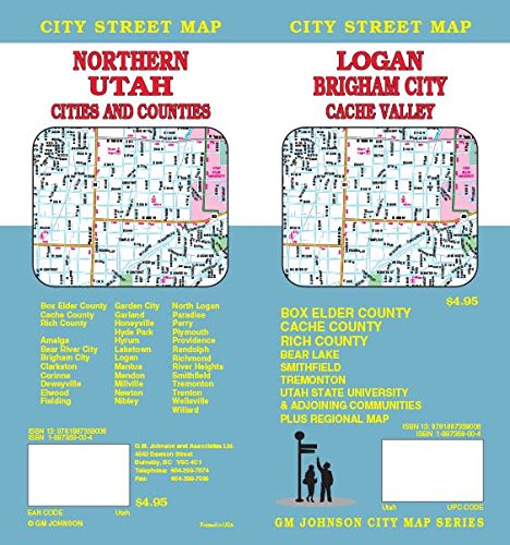 Logan / Brigham City / Northern Utah, UT Street Map by GM Johnson