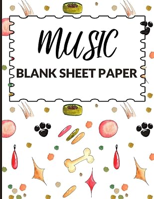 Music Blank Sheet Paper: Composer Staff Manuscript