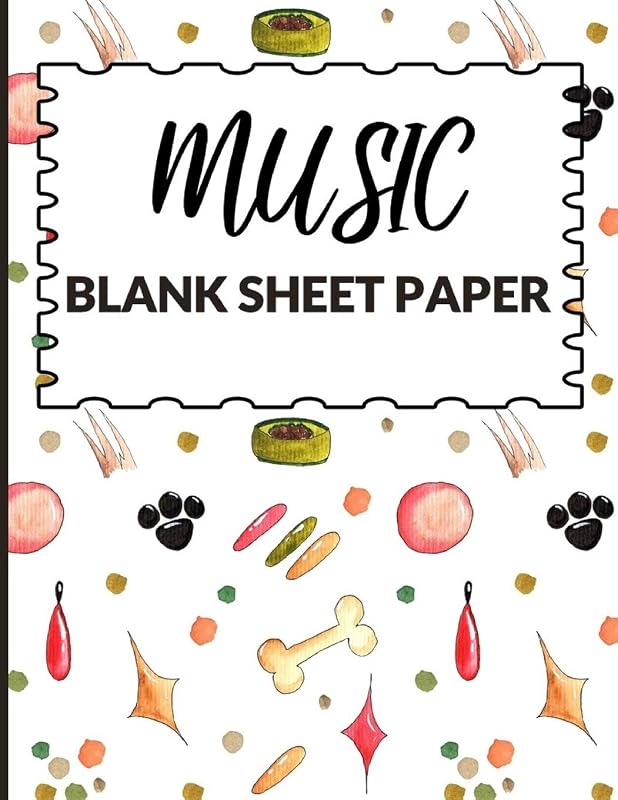 Music Blank Sheet Paper: Composer Staff Manuscript by Melody Ann Media