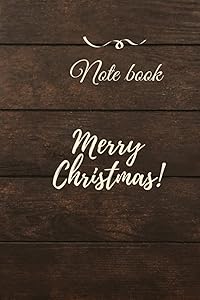 Merry Christmas: Christmas note book The most common pieces of books in the United States are 6" x 9" by Psicolog Books
