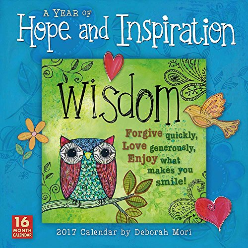A Year of Hope & Inspiration 2017 Wall Calendar