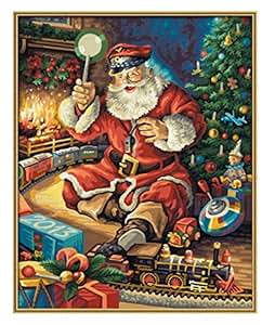 Amazon.de: Schipper 609300631 - Malen nach Zahlen - Weihnachtsbild 2013