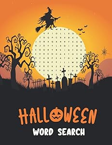 Halloween Word Search: Large Print Spooky Word Search Puzzle Book For Adults and Kids by Pupmkin Day Publishing