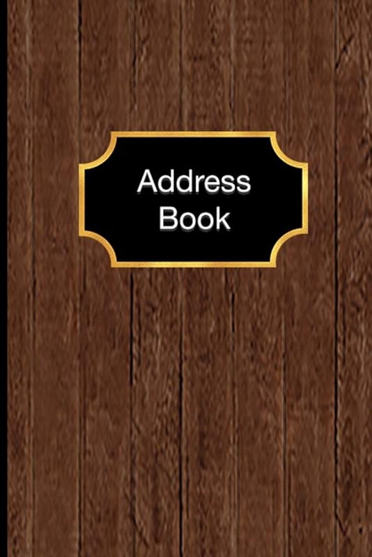 Address Book: A Book To Keep Contacts Organized by My Amazing Content