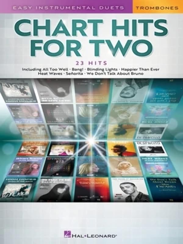 Chart Hits for Two: Easy Instrumental Duets for Two - Trombone Edition by Various